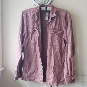 Patagonia Fjord Flannel men's large organic cotton